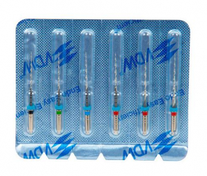 M2 Тейпер NiTi 04 L25 WP16 - Ассорти (3*25, 1*30, 1*35, 1*40) VDW