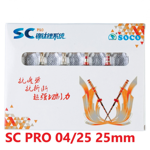 SOCO Файлы с памятью формы SC-PRO 04/25 25мм 6 шт. SOCO Файлы с памятью формы SC-PRO 04/25 25мм 6 шт.