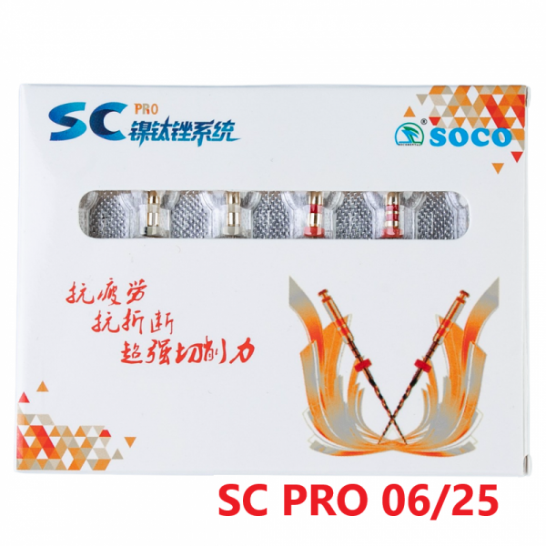 SOCO Файлы с памятью формы SC-PRO 06/25 25мм 6 шт. SOCO Файлы с памятью формы SC-PRO 06/25 25мм 6 шт.