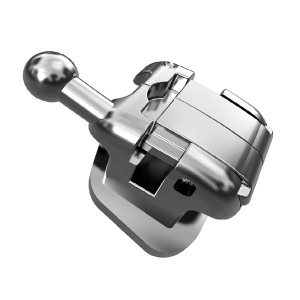 Набор брекетов GEM Metal Self-Ligating 0.022 med.tork с крючками Набор брекетов GEM Metal Self-Ligating 0.022 med.tork с крючками