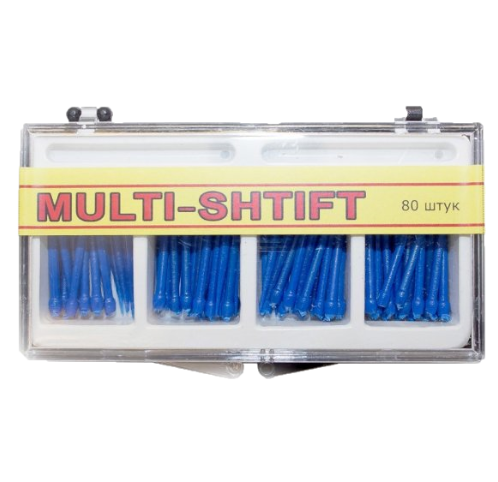 Беззольные штифты MULTI-SHTIFT д.1,6 мм, 80шт. Беззольные штифты MULTI-SHTIFT д.1,6 мм, 80шт.