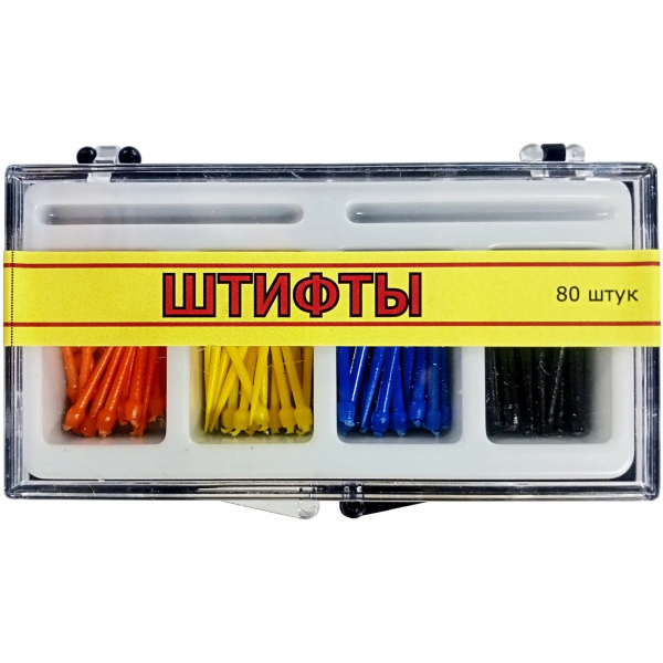 Беззольные штифты MULTI-SHTIFT ассорти,80шт. Беззольные штифты MULTI-SHTIFT ассорти,80шт.