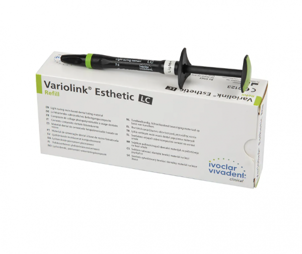 Variolink Esthetic LC Refill Light+, 2 гр, (сильное осветление) Variolink Esthetic LC Refill Light+, 2 гр, (сильное осветление)