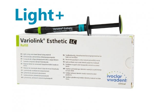 Variolink Esthetic LC Refill Light+, 2 гр, (сильное осветление) Variolink Esthetic LC Refill Light+, 2 гр, (сильное осветление)
