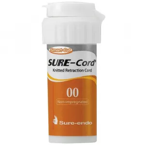 Нить ретракционная SURE-Cord Clean №00 из микрофибры, без пропитки