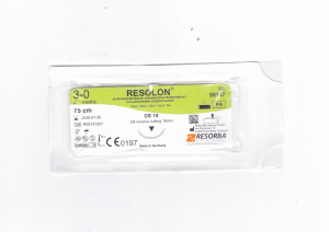 ������� 3-0 USP,DS 18, 2EP,0.75 �,�����,1 �����, RESORBA, 88147