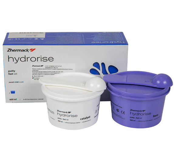 Hydrorise база Putty Fast Set (2х300мл), С207011, Zhermack Hydrorise база Putty Fast Set (2х300мл), С207011, Zhermack