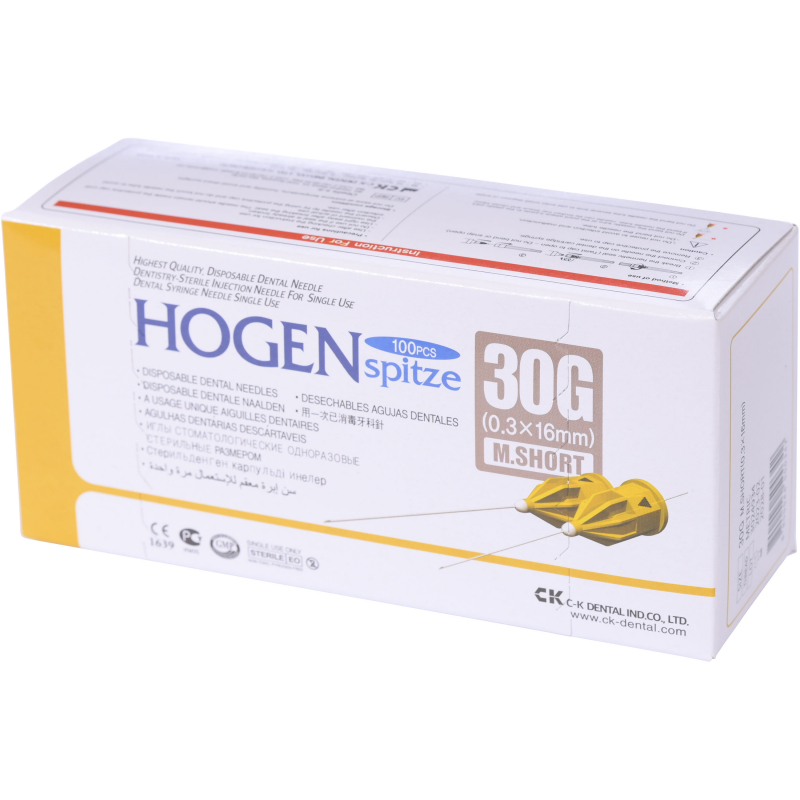 ���� ���������� Hogen Spitze 30G*16 ��, 100 ��.