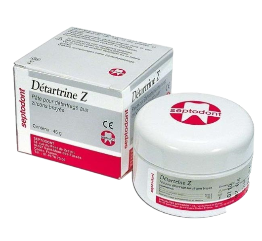 Паста Detartrine Z для удаления зубного камня, 45гр Паста Detartrine Z для удаления зубного камня, 45гр