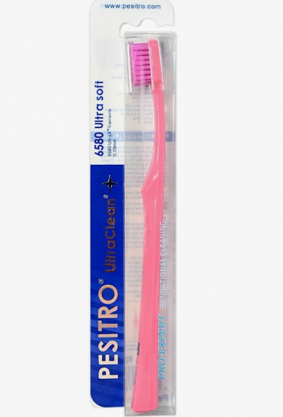 6580 Зубная щетка UltraClean Ultra soft Pesitro, 1шт. 6580 Зубная щетка UltraClean Ultra soft Pesitro, 1шт.