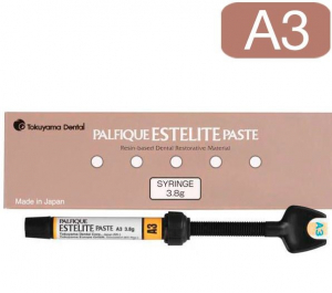 Эстелайт Estelite Palfique Paste А3 шприц 3,8 г. Эстелайт Estelite Palfique Paste А3 шприц 3,8 г.