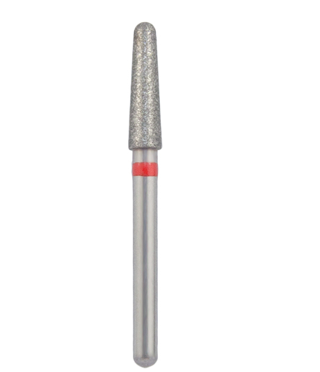 Боры алмазные FG 856-021F красный, NTI, конус круглый Боры алмазные FG 856-021F красный, NTI, конус круглый