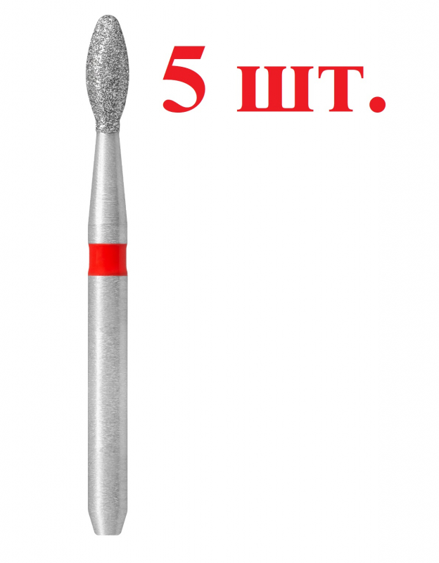 Бор с алмазной головкой Кристалл 856 315 277 041 018, 5 шт. Бор с алмазной головкой Кристалл 856 315 277 041 018, 5 шт.
